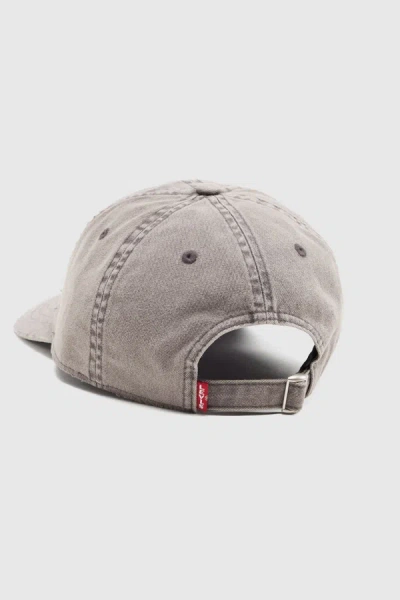 Levi's Monogram Cap In Gray