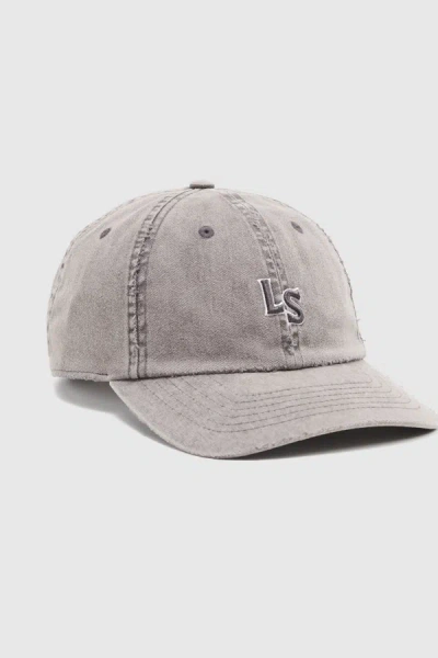 Levi's Monogram Cap In Gray
