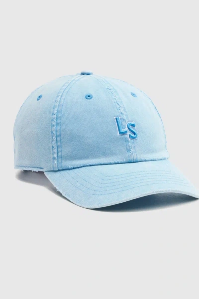 Levi's Monogram Cap In Blue