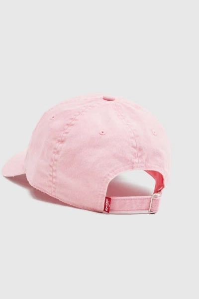 Levi's Monogram Cap In Pink