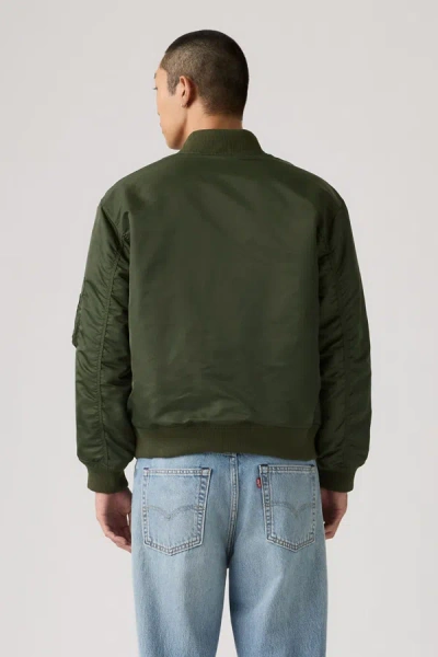 Levi's Bomber Jacket In Green