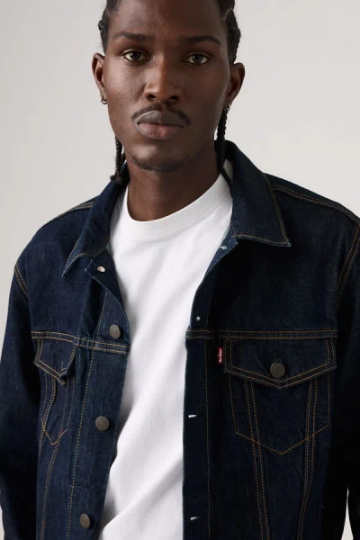Levi's Levis Denim Trucker Jacket Blue In Blue