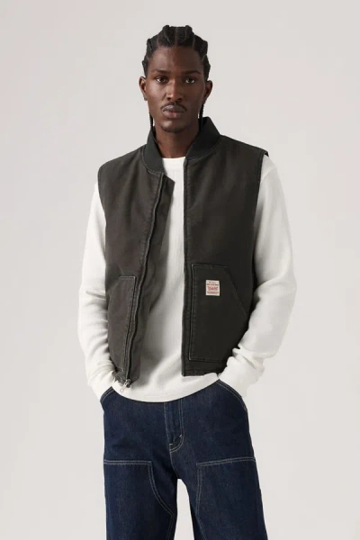 Levi's Sansome Vest In Black