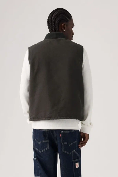 Levi's Sansome Vest In Black