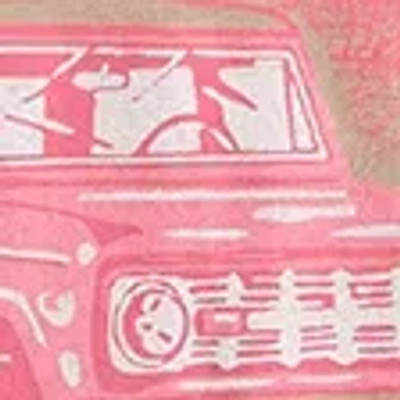 Abercrombie & Fitch Oversized Bronco Graphic Tee In Brown