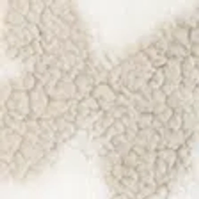 Abercrombie & Fitch Sherpa Full-zip Sweatshirt In White