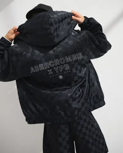 Abercrombie & Fitch Ypb Warm Up Jacket In Black