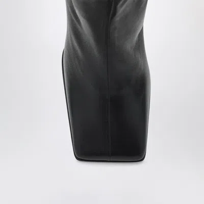 Alaïa Black Soft Square Sock Boots In Black