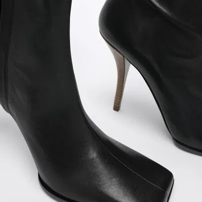 Alaïa Black Soft Square Sock Boots In Black