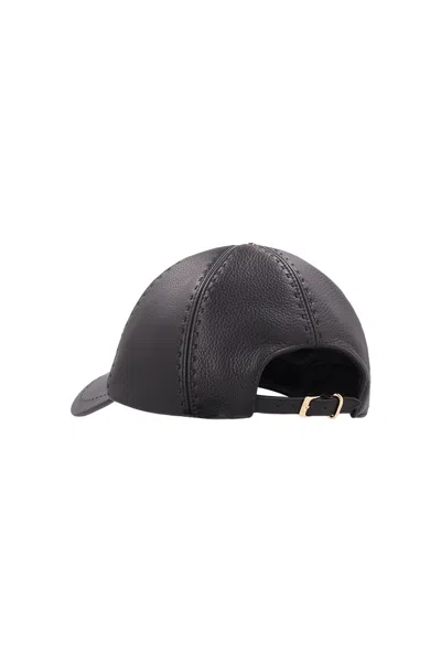 Max Mara Adjustable Baseball Cap In Brown
