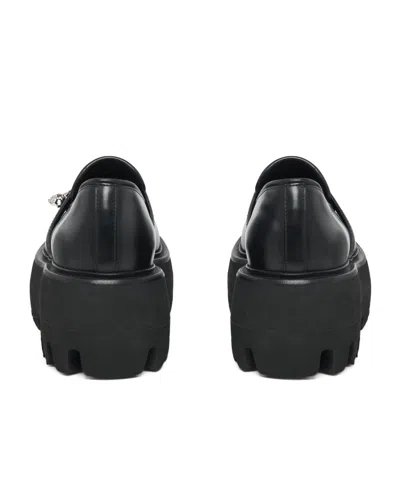 Alexander Mcqueen Tassel Platform Loafers In Black