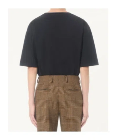 Valentino Garavani Cotton T-shirt With Panther Print In Multi