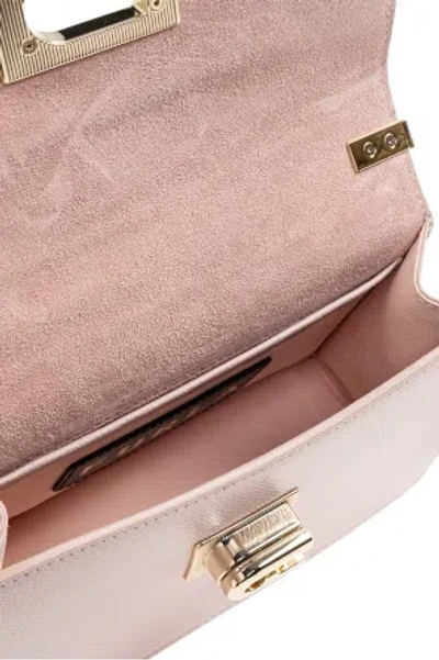 Furla 1927 Mini Leather Shoulder Bag Color Azalea In Pink