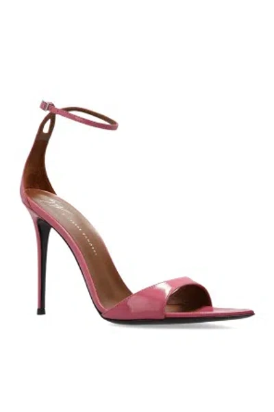 Giuseppe Zanotti Pointed-toe Stiletto Sandals In Pink