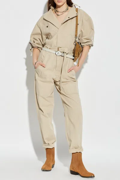 Isabel Marant Étoile Nessime Jumpsuit In Brown