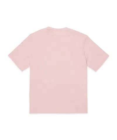Marni Kids Floral Printed Crewneck T-shirt In Pink