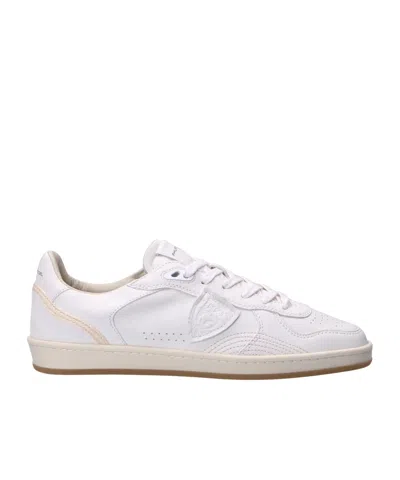 Philippe Model Pgal Perforated Panel Trainers In White