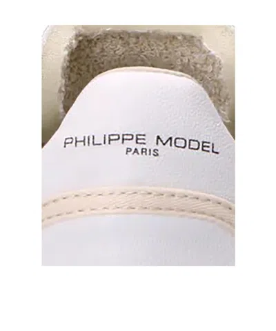 Philippe Model Pgal Perforated Panel Trainers In White