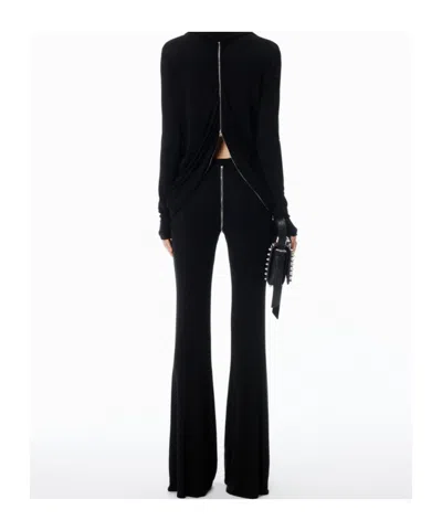 Alexander Wang Mid-rise Pant In Black
