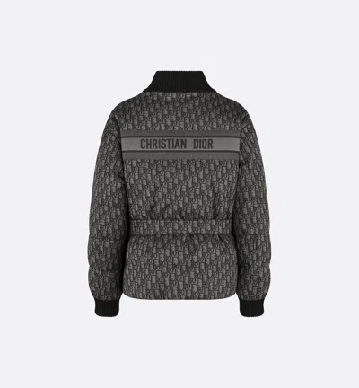 Dior Alps Belted Down Jacket In Multi