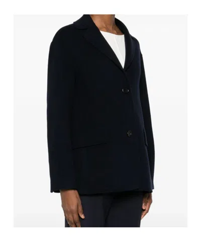 Max Mara Melfi Single-breasted Blazer In Black