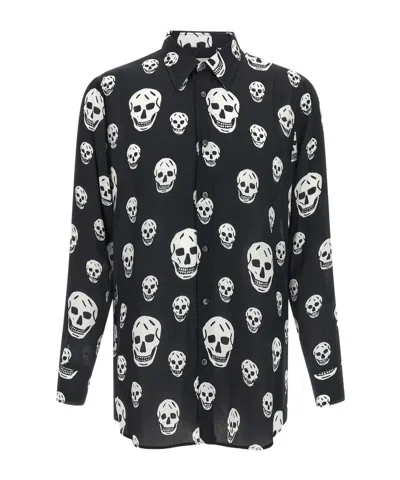 Alexander Mcqueen Long-sleeved Shirt In Multi