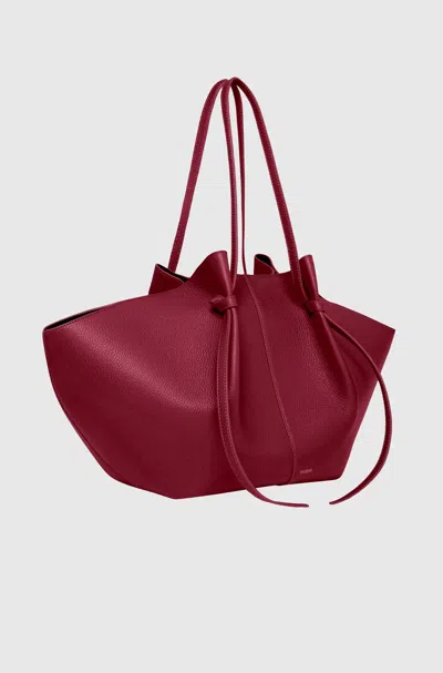 Yuzefi Large Mochi Shoulder Bag In Red