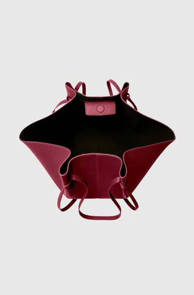 Yuzefi Large Mochi Shoulder Bag In Red
