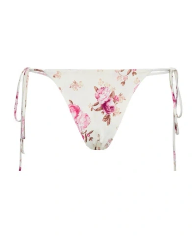 Magda Butrym String Tie Swim Bottoms In White