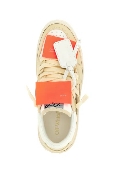 Off-white Perforated Leather Sneaker In Multi