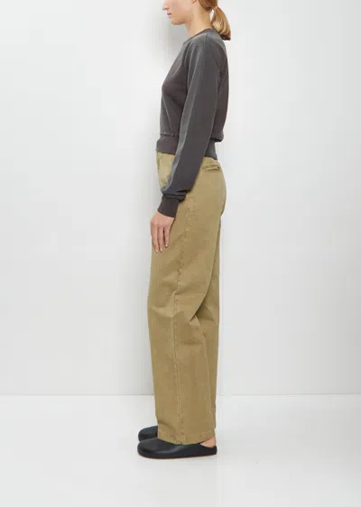 Auralee Dyed Pima Cotton Sweatshirt In Gray