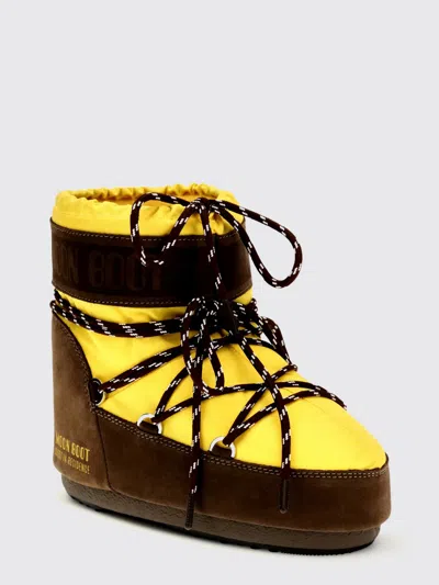 Moon Boot X Guest In Residence Icon Low Nylon In Brown