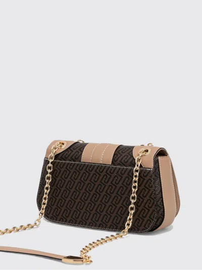 Liu •jo Chain Patterned Satchel In Brown