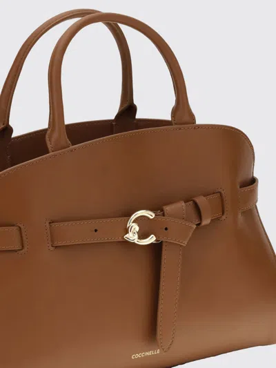 Coccinelle Loro Piana Sneakers Tennis Walk White In Brown