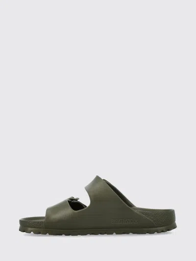 Birkenstock Arizona Eva Womens Slip On Flat Slide Sandals In Green