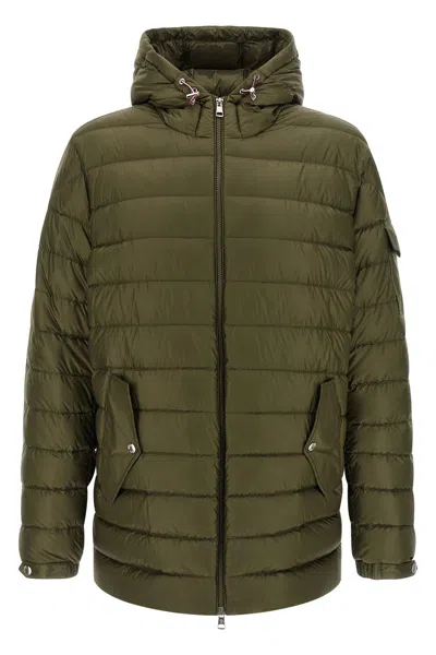 Moncler Mini Micro Ripstop Lined Coat With Adjustable Hood In Multi
