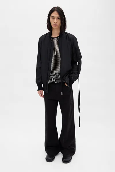 Ann Demeulemeester Modest 5 Pockets Relaxed Flared Trousers In Multi
