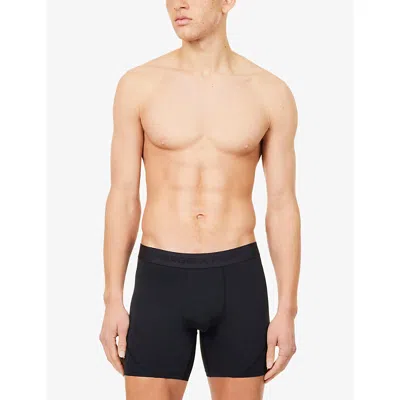 Savage X Fenty X Fenty Mens Caviar Shadow Fit Jersey Boxer Briefs Xxl In Black