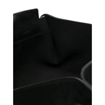 Yuzefi Mochi Leather Tote Bag In Black