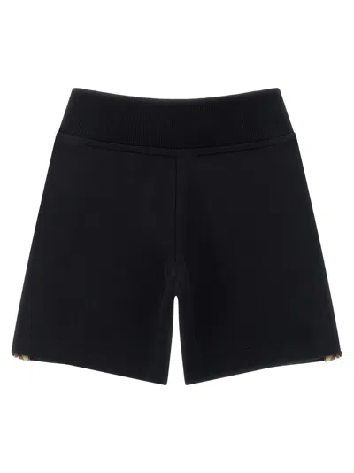 Burberry Cotton Sweat Shorts In Black