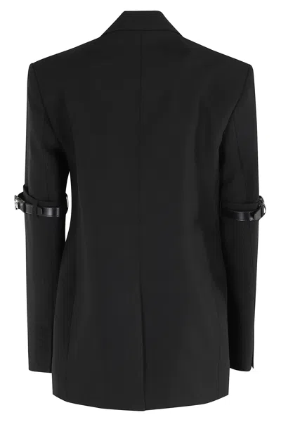 Coperni Single-breasted Long-sleeve Blazer In Black
