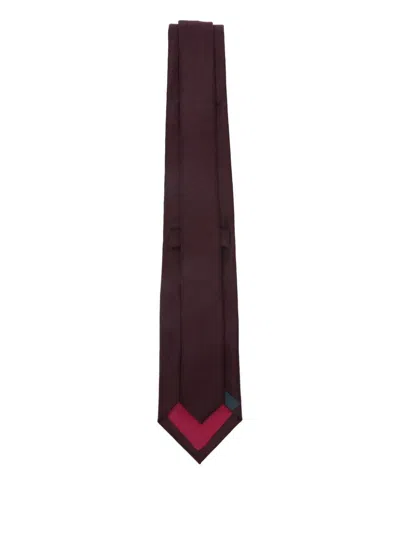 Bigi Tie In Burgundy