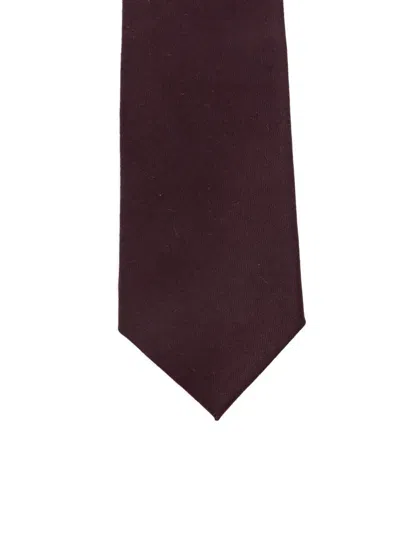Bigi Tie In Burgundy