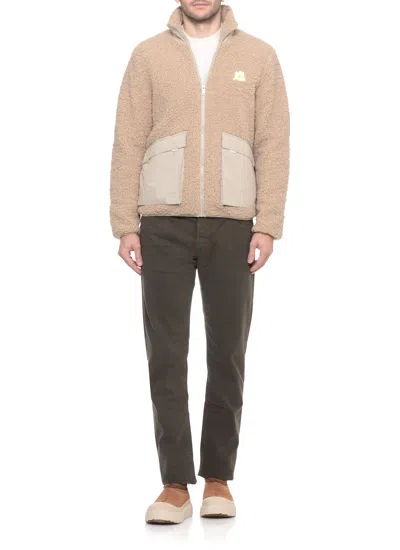 Ugg Biscuit Suede And Rubber Tasman Weather Hybrid Slip Ons In Brown