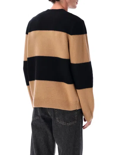 Apc A.p.c. A.p.c. Edwardo Striped Wool Jumper In Multi