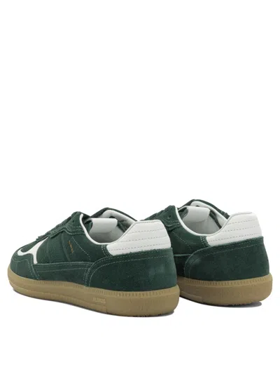 Alohas Tb.490 Suede Low-top Sneakers In Rife Forest Green