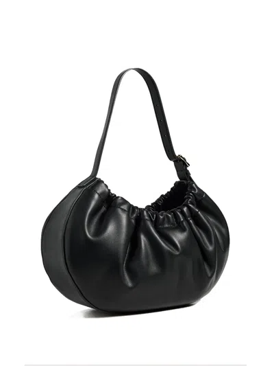 Apc Ninon Hoop Shoulder Bags Black In Black