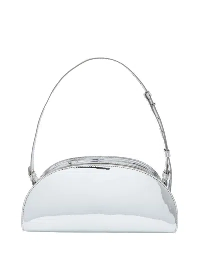 A.p.c. A. P.c. Sac Demi Lune Shoulder Bag Rab Silver