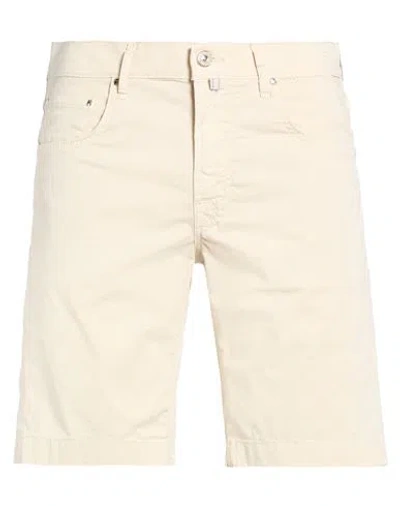 Jacob Cohёn Man Shorts & Bermuda Shorts Ivory Size 33 Cotton, Elastane, Polyester In White