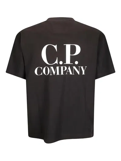 C.p. Company C.p.company Logo-print Short-sleeve Tee In Multi